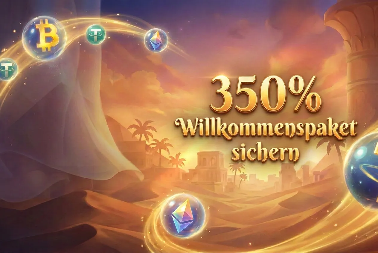 350% Willkommenspaket sichern